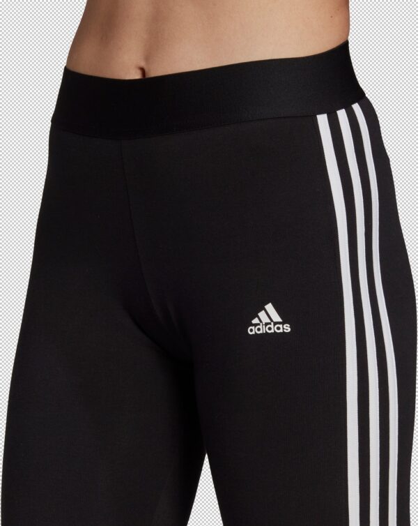 ADIDAS W 3S LEG BLACK/WHITE – Bild 3