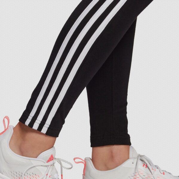 ADIDAS W 3S LEG BLACK/WHITE – Bild 4