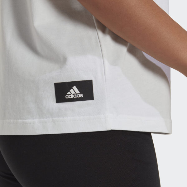 ADIDAS W FI BOS TEE WHITE – Bild 6