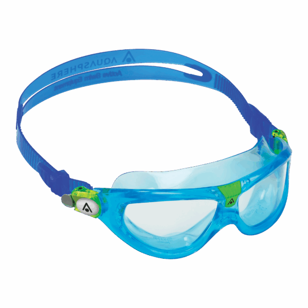 AQUA SPHERE SEAL KID2 TURQ BLUE LC – Bild 2