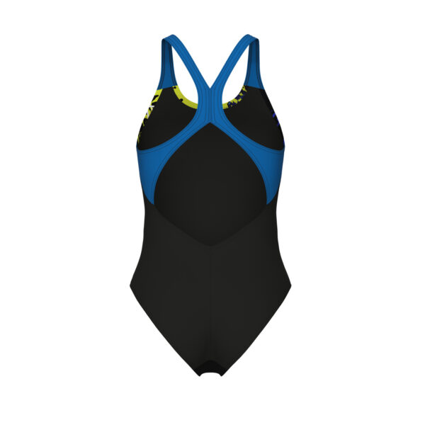 ARENA WOMEN'S ARENA FUNNY SPOT SWIMS BLACK MULTI - BLUE CHINA – Bild 2