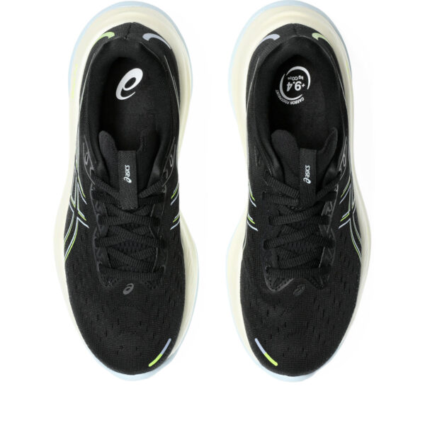 Asics GEL-CUMULUS 26 BLACK/SAFETY YELLOW – Bild 4