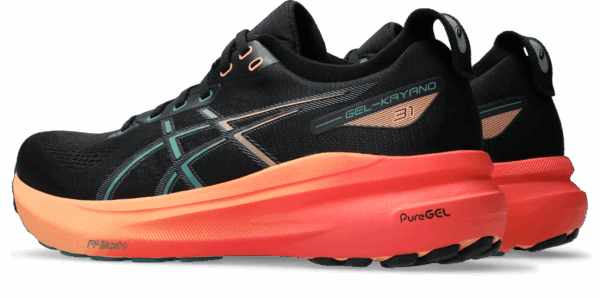Asics GEL-KAYANO 31 BLACK/RAINY LAKE – Bild 4