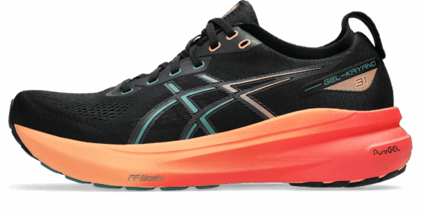 Asics GEL-KAYANO 31 BLACK/RAINY LAKE – Bild 7
