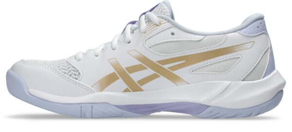 Asics GEL-ROCKET 12 WHITE/CHAMPAGNE – Bild 3