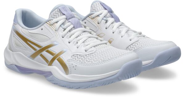 Asics GEL-ROCKET 12 WHITE/CHAMPAGNE – Bild 6