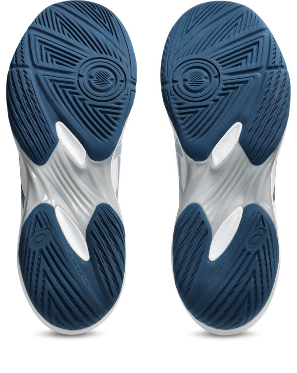 Asics GEL-ROCKET 12 WHITE/MAKO BLUE – Bild 2