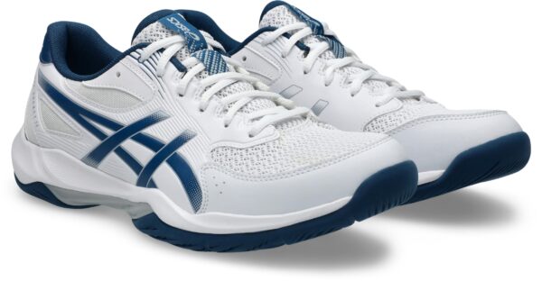 Asics GEL-ROCKET 12 WHITE/MAKO BLUE – Bild 6