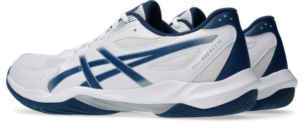 Asics GEL-ROCKET 12 WHITE/MAKO BLUE – Bild 7
