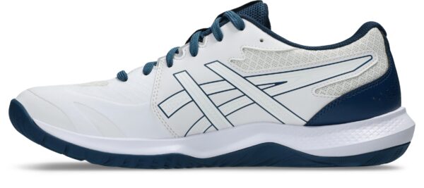Asics GEL-TACTIC 13 WHITE/MAKO BLUE – Bild 3