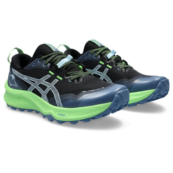 Asics GEL-Trabuco 12 BLACK/LIGHT BLUE – Bild 4