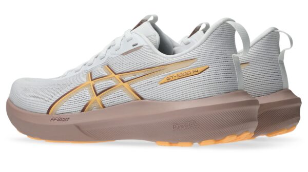 Asics GT-1000 14 WHITE/RUBBLE RED – Bild 7