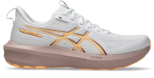 Asics GT-1000 14 WHITE/RUBBLE RED – Bild 8