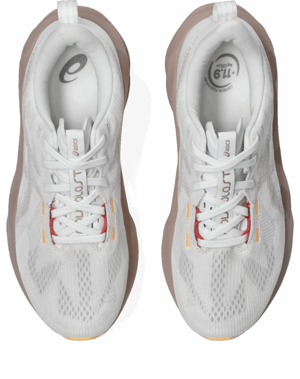 Asics NOVABLAST 5 WHITE/FAWN – Bild 4