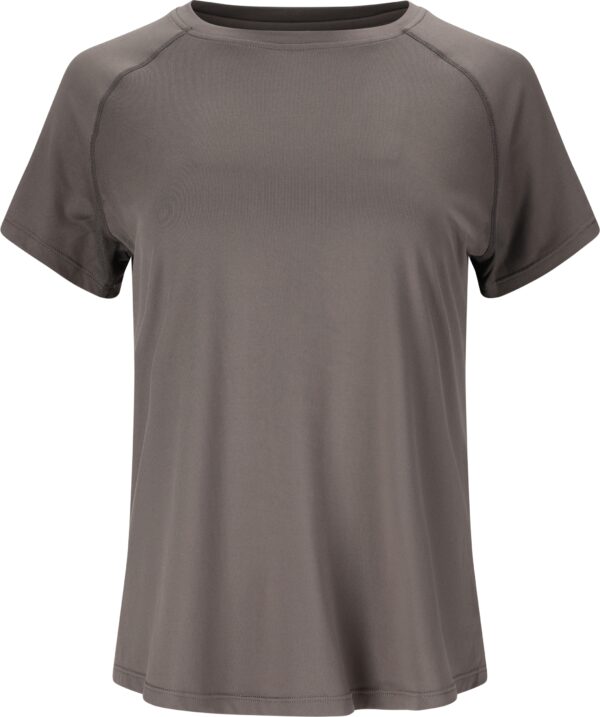 ATHLECIA Gaina V2 W S/S Tee PLUM KITTEN