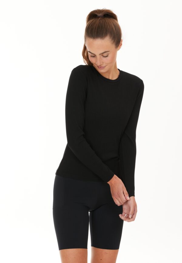 ATHLECIA Lankae W L/S Tee BLACK – Bild 4