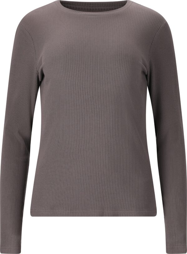 ATHLECIA Lankae W L/S Tee PLUM KITTEN