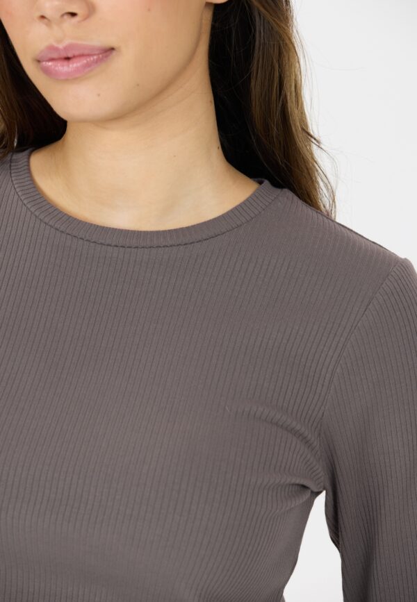 ATHLECIA Lankae W L/S Tee PLUM KITTEN – Bild 3