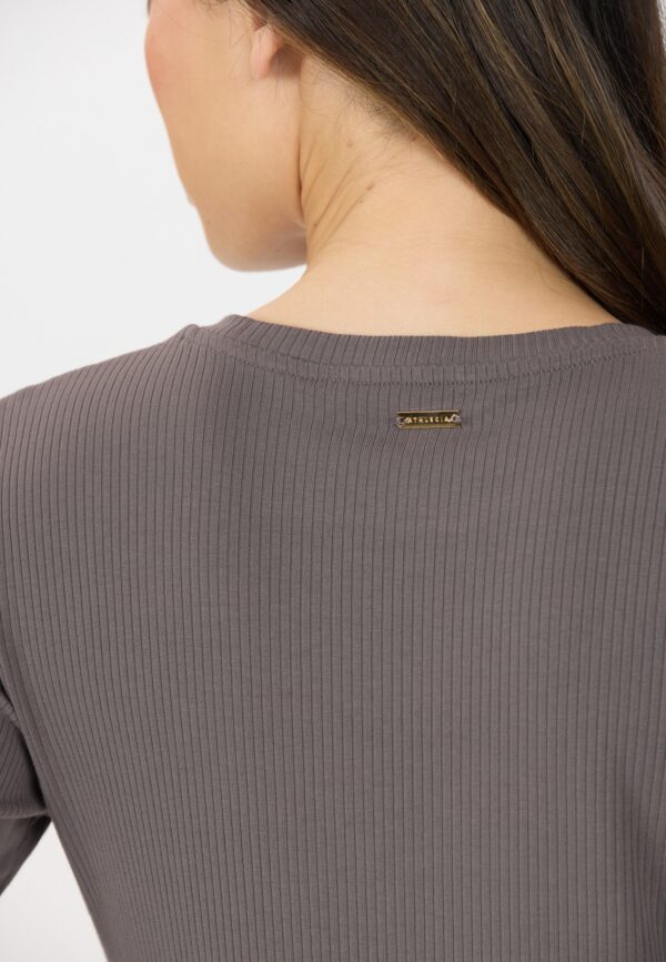 ATHLECIA Lankae W L/S Tee PLUM KITTEN – Bild 4