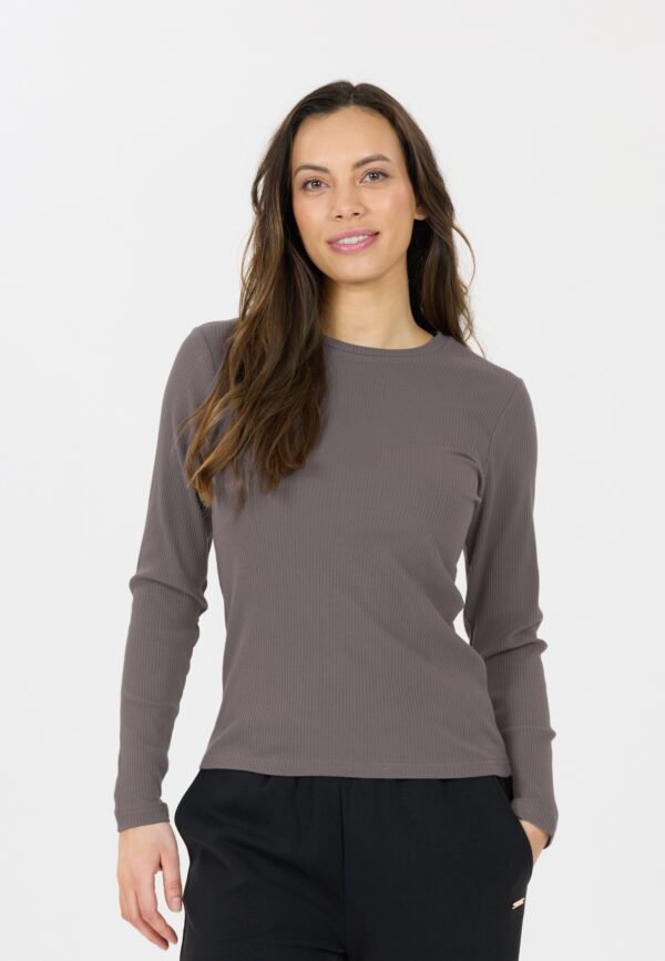ATHLECIA Lankae W L/S Tee PLUM KITTEN – Bild 7