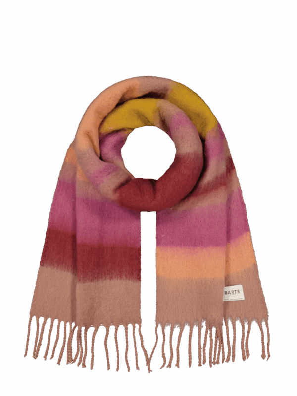 BARTS Eluzabeth Scarf BERRY