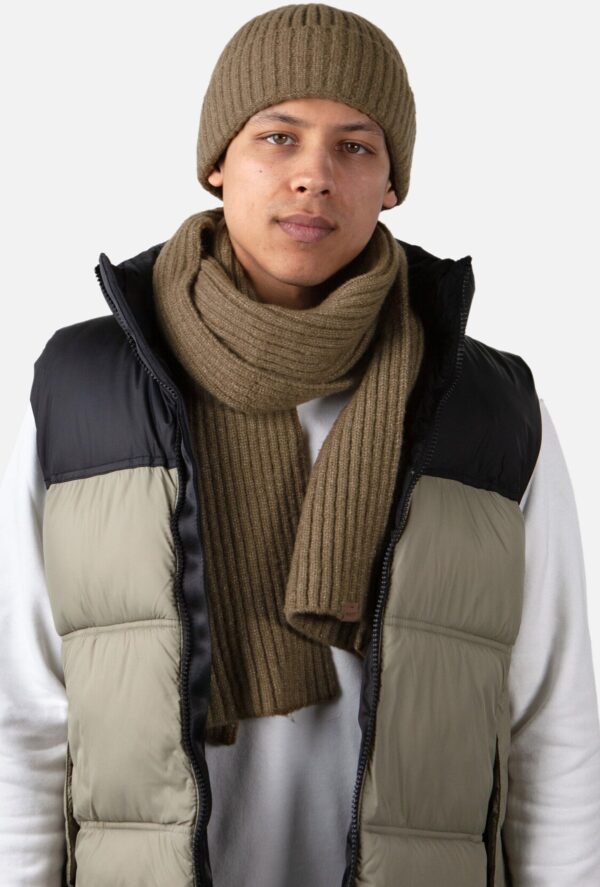 BARTS Wyon Beanie LIGHT BROWN – Bild 3