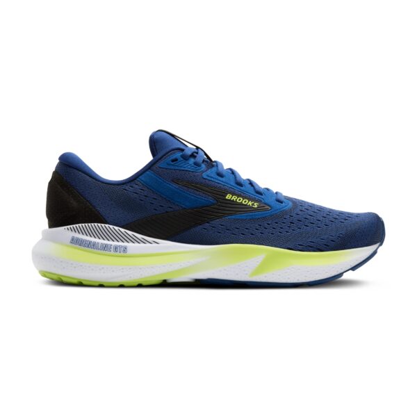 BROOKS Adrenaline GTS 24 NAVY PEONY/BLACK/ACID LIME – Bild 4