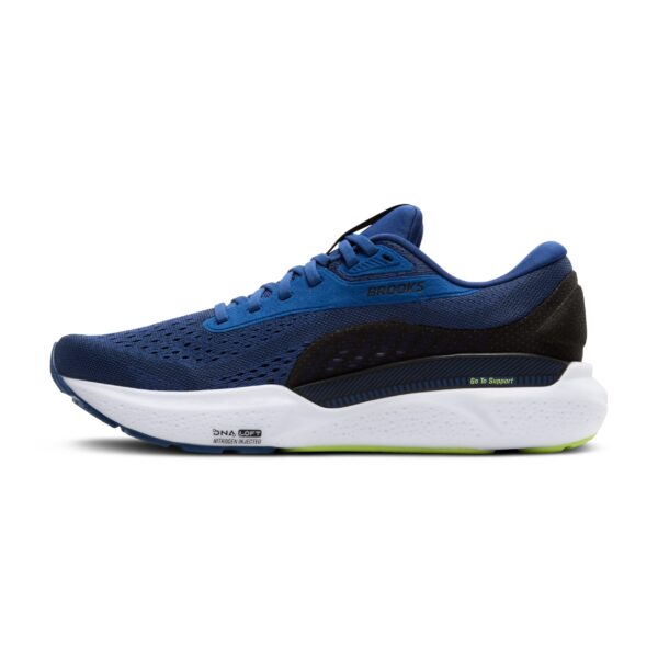 BROOKS Adrenaline GTS 24 NAVY PEONY/BLACK/ACID LIME – Bild 5