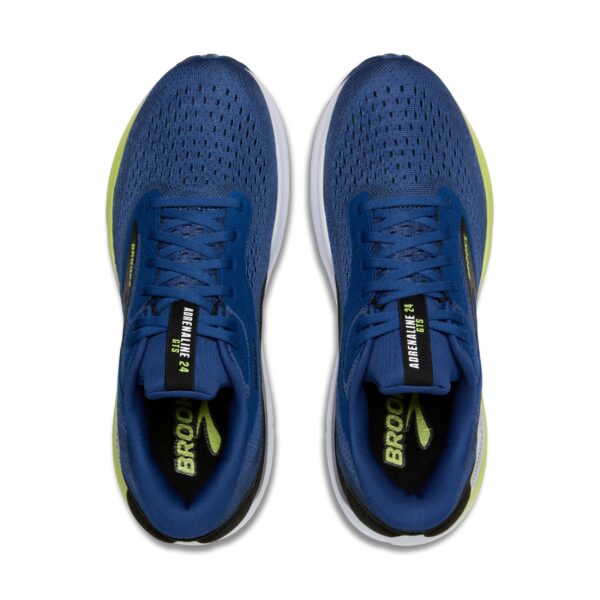 BROOKS Adrenaline GTS 24 NAVY PEONY/BLACK/ACID LIME – Bild 6
