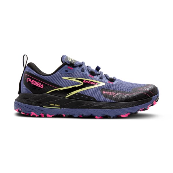 BROOKS Cascadia 18 GTX GREY BLUE/BLACK/PINK