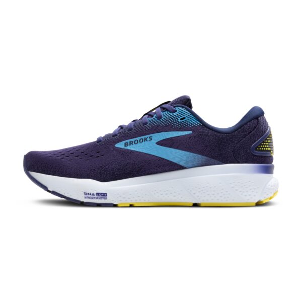 BROOKS Ghost 16 BLUE/BONNIE BLUE/YELLOW – Bild 3