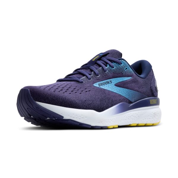 BROOKS Ghost 16 BLUE/BONNIE BLUE/YELLOW – Bild 6
