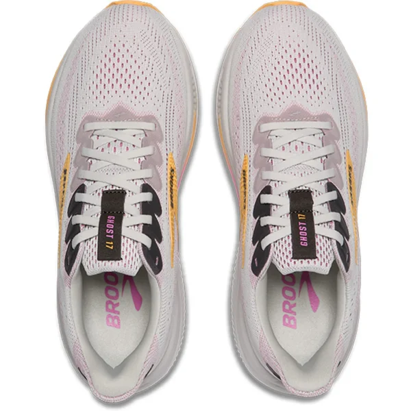 BROOKS Ghost 17 OYSTER/APRICOT/PINK – Bild 3