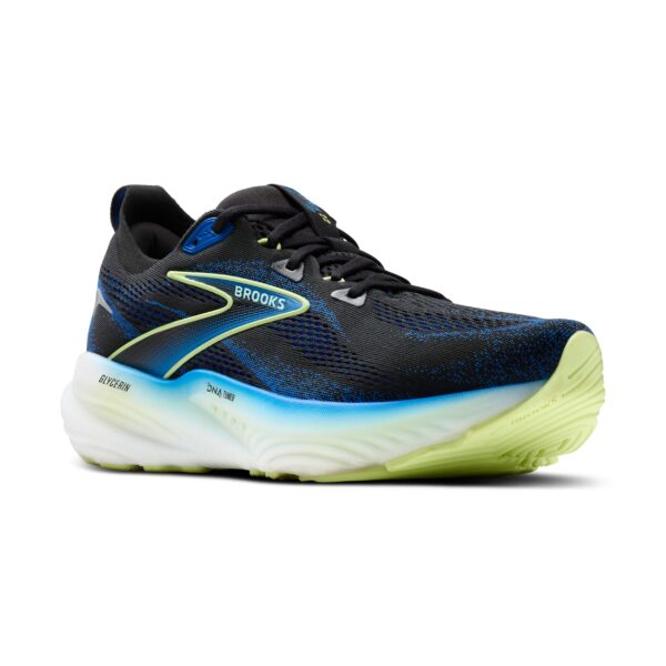 BROOKS Glycerin 22 BLACK/COBALT/NEO YELLOW