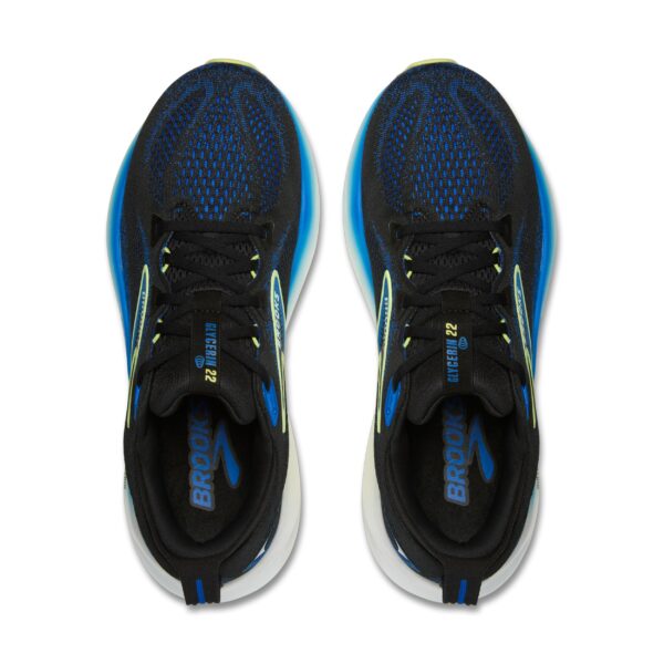 BROOKS Glycerin 22 BLACK/COBALT/NEO YELLOW – Bild 4