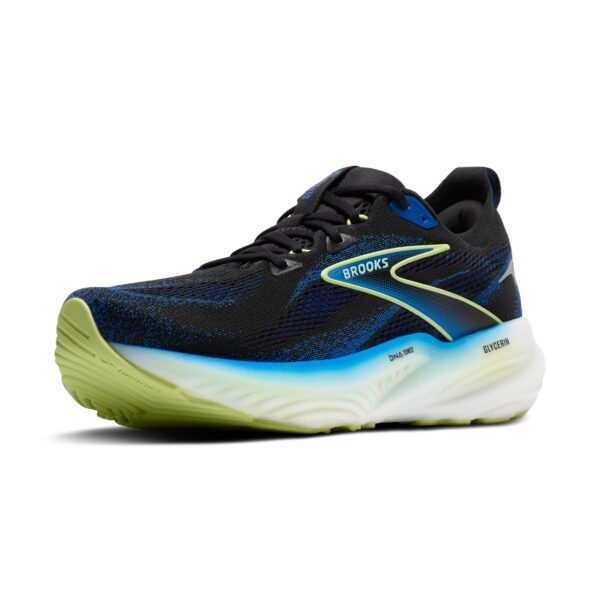 BROOKS Glycerin 22 BLACK/COBALT/NEO YELLOW – Bild 6