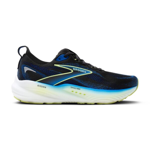 BROOKS Glycerin 22 BLACK/COBALT/NEO YELLOW – Bild 7