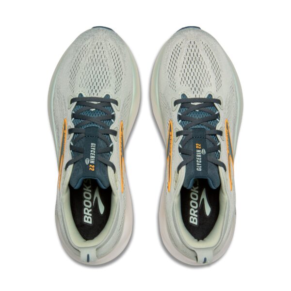 BROOKS Glycerin 22 SMOKE/STORMY/ORANGE – Bild 6