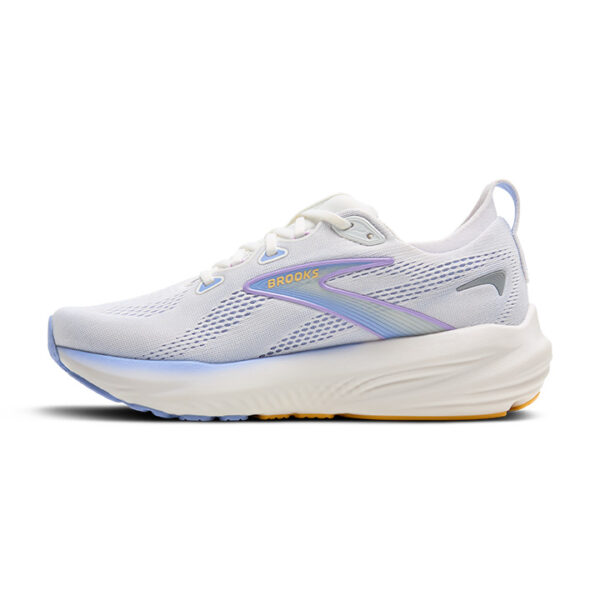 BROOKS Glycerin 22 WHITE/BLUE HERON/APRICOT – Bild 5