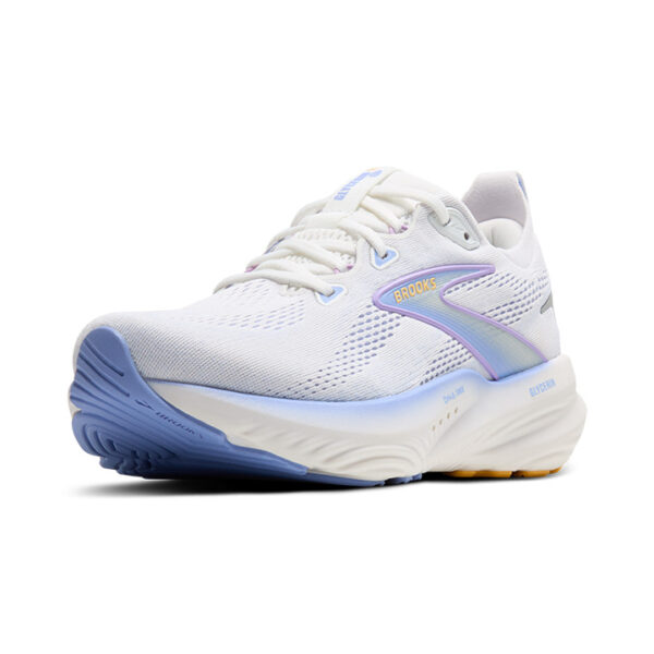 BROOKS Glycerin 22 WHITE/BLUE HERON/APRICOT – Bild 9