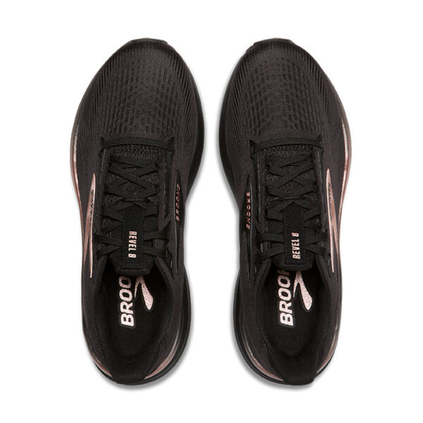 BROOKS Revel 8 BLACK/BLACK/ROSE GOLD – Bild 6