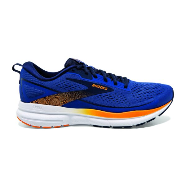 BROOKS Trace 3 BLUE/PEACOAT/ORANGE – Bild 2