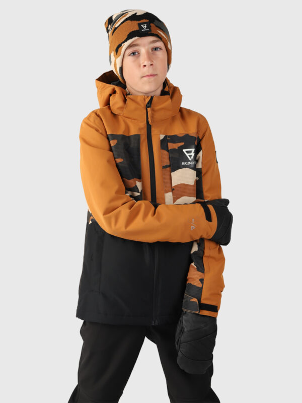 BRUNOTTI Aratiny-AO Boys Snow Jacket TABACCO – Bild 4