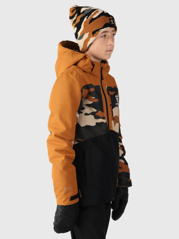 BRUNOTTI Aratiny-AO Boys Snow Jacket TABACCO – Bild 6