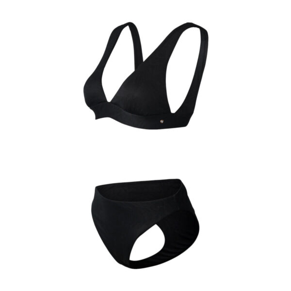 BRUNOTTI Bodhi-Leaves Women Bikini LEAVES JACQUARD BLACK – Bild 3