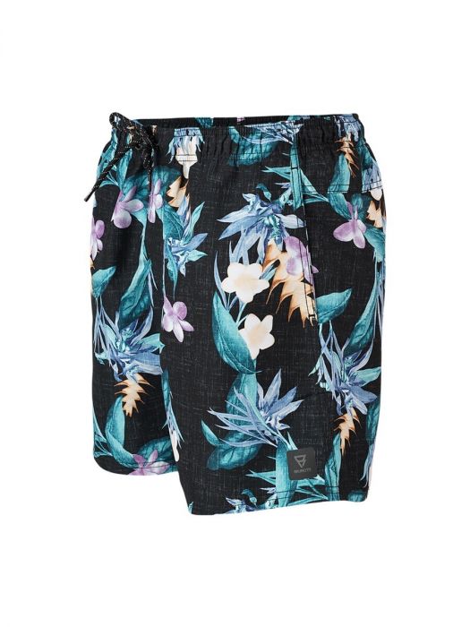 BRUNOTTI Cruneco-AO Men Swim Shorts FLOWER BLACK – Bild 2