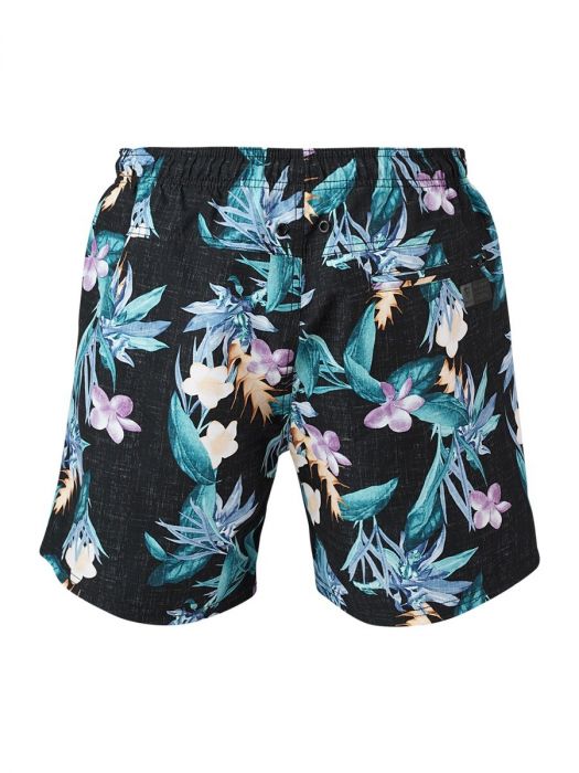 BRUNOTTI Cruneco-AO Men Swim Shorts FLOWER BLACK – Bild 3
