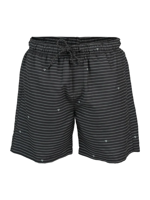 BRUNOTTI Cruneco-Stripe Men Swim Shorts BLACK