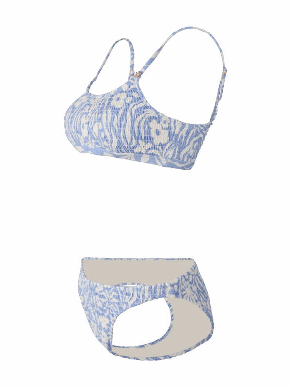 BRUNOTTI Cruzin-Swirl Women Bikini FLORAL SWIRL AQUA BLUEBELL – Bild 9