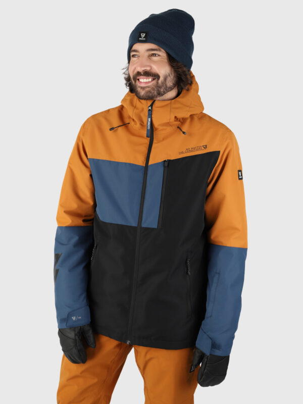 BRUNOTTI Flynners Men Snow Jacket BLACK – Bild 4